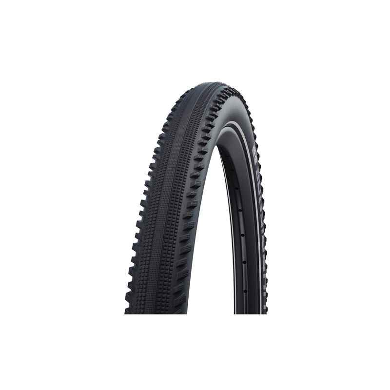 Pneu Schwalbe Hurricane 27.5x2.25 Addix rigide avec bande réfléchissante black