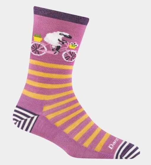 Alternative view of Chaussettes Darn Tough Animal House Crew Wmn