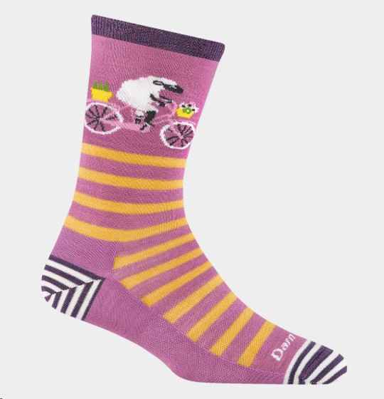 Alternative view of Chaussettes Darn Tough Animal House Crew Wmn