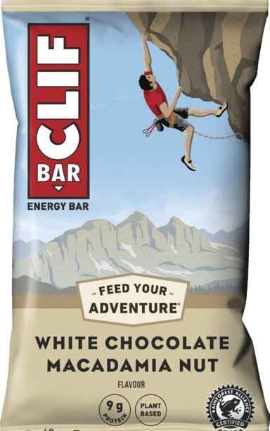 Barre Clif White Chocolate Macadamia Nut