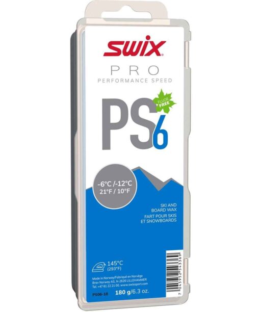 Fart Swix PS6 blue -6C/-12C 180gr