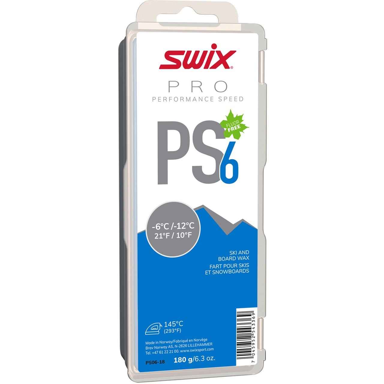 Fart Swix PS6 blue -6C/-12C 180gr