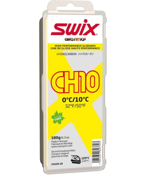 Fart Swix CH10X Yellow 0C/+10C, 180g