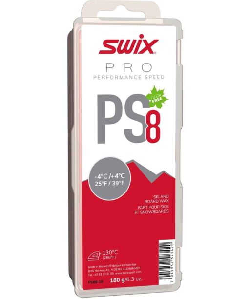 Fart Swix PS8 Red -4C/+4C 180gr