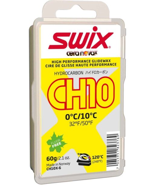 Fart Swix CH10X Yellow 0C/+10C, 60g