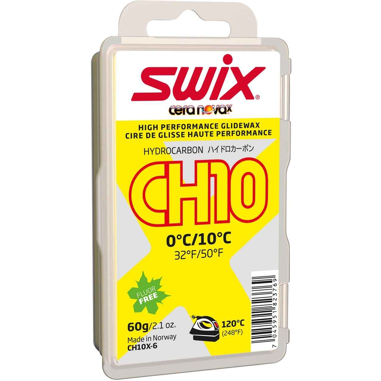 Fart Swix CH10X Yellow 0C/+10C, 60g