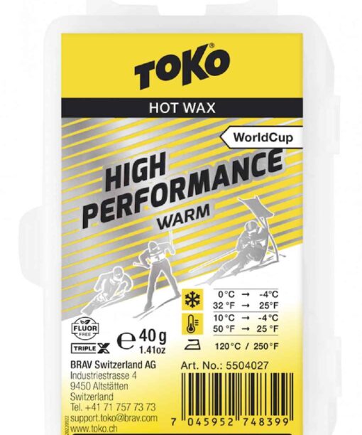 Fart Toko High Performance Warm 40g