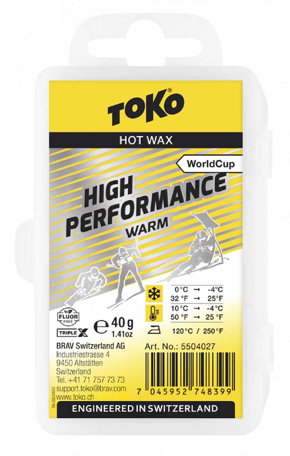 Fart Toko High Performance Warm 40g