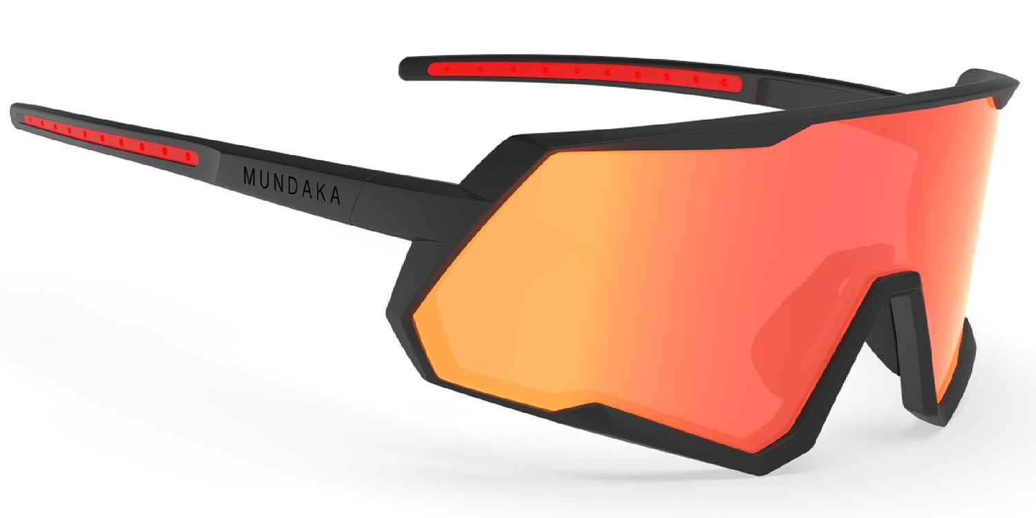 Lunettes Mundaka Izpegi Black Red