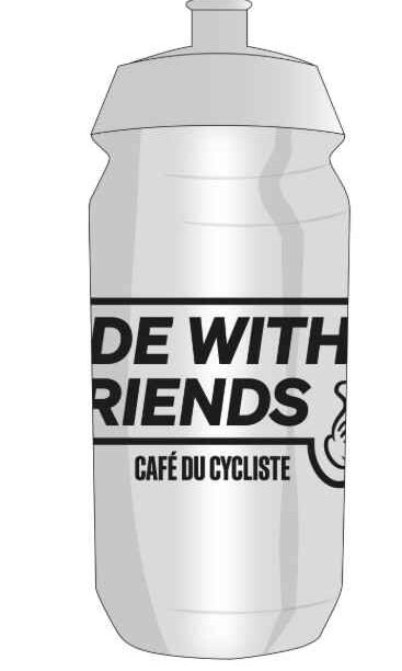 Gourde Café du cycliste RIDE WITH FRIENDS 500ml