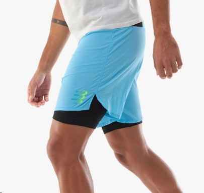 Short Compressport Trail Racing 2-In-1 Men