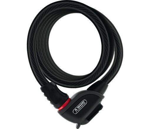 Antivol à spirale ABUS Phantom 8950/180 avec support TexFL noir