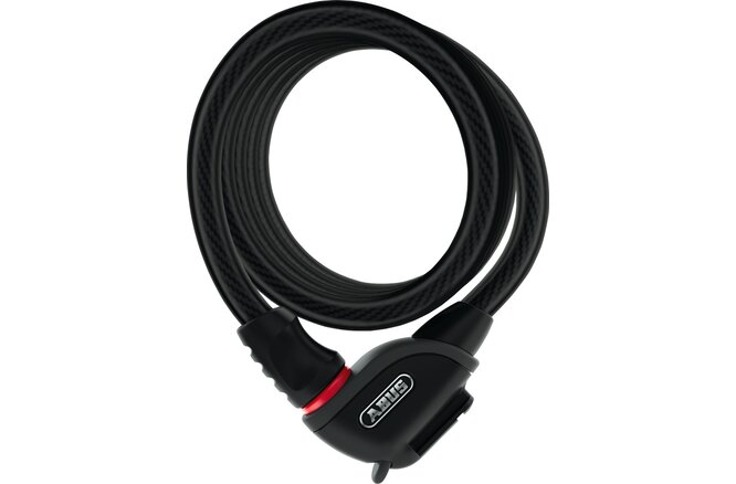 Antivol à spirale ABUS Phantom 8950/180 avec support TexFL noir