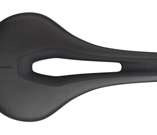 Selle Butterfly Exera Gel Max Lady avec trou black