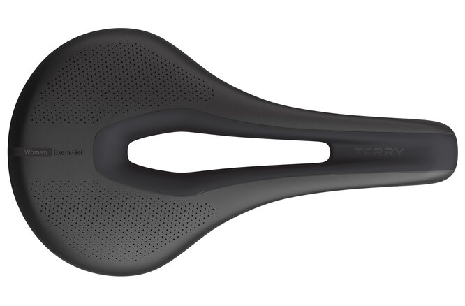 Selle Butterfly Exera Gel Max Lady avec trou black