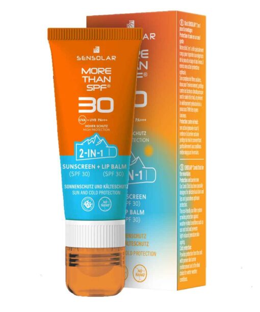 Stick Combiné Sensolar Visage & Lèvre SPF 30 / 20ml