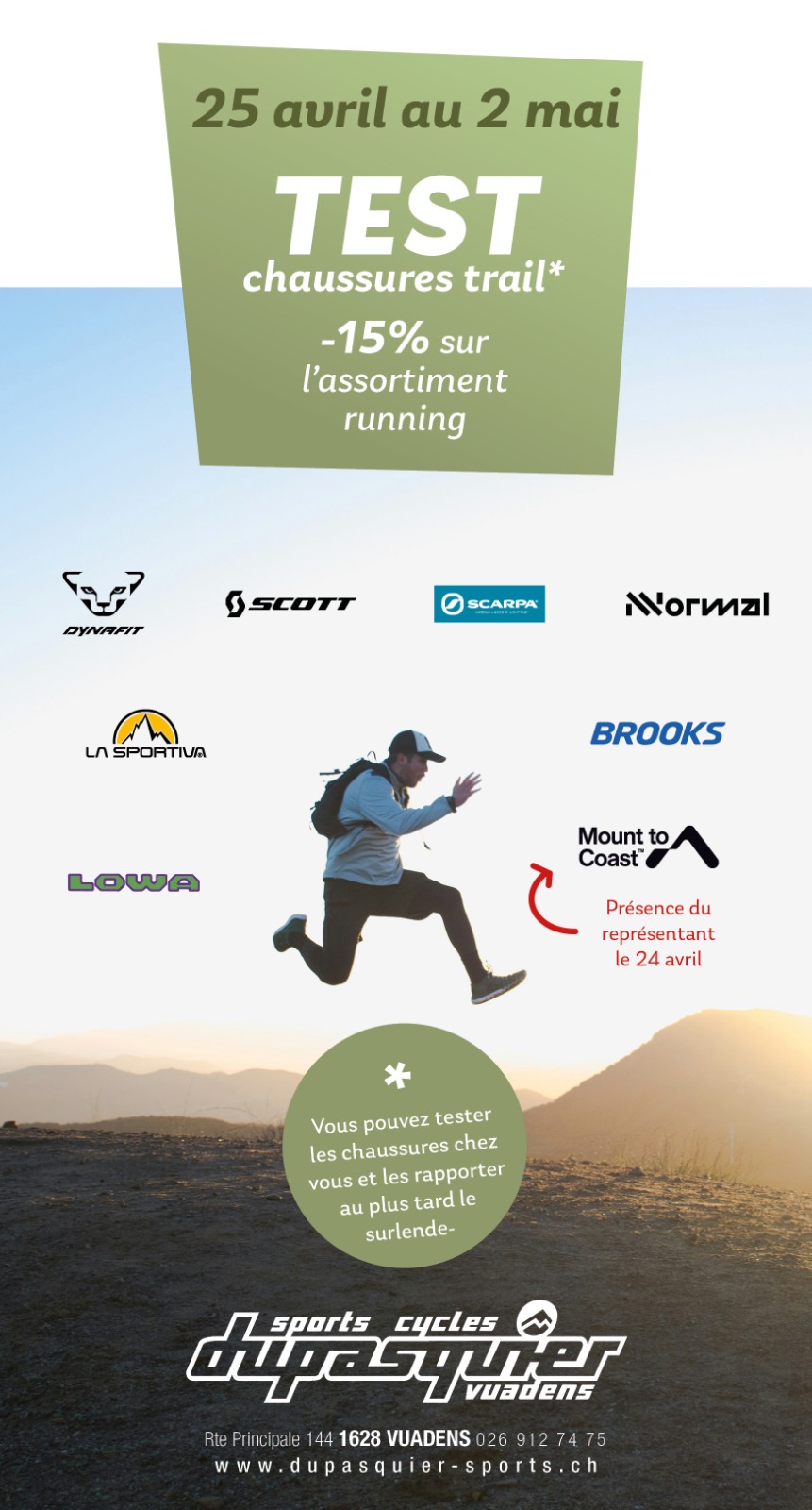 Test chaussures de trail