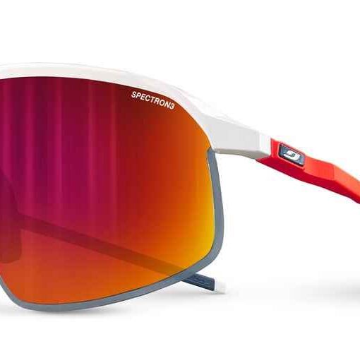 Lunettes Julbo Density Blanc Orange Fluo SP3