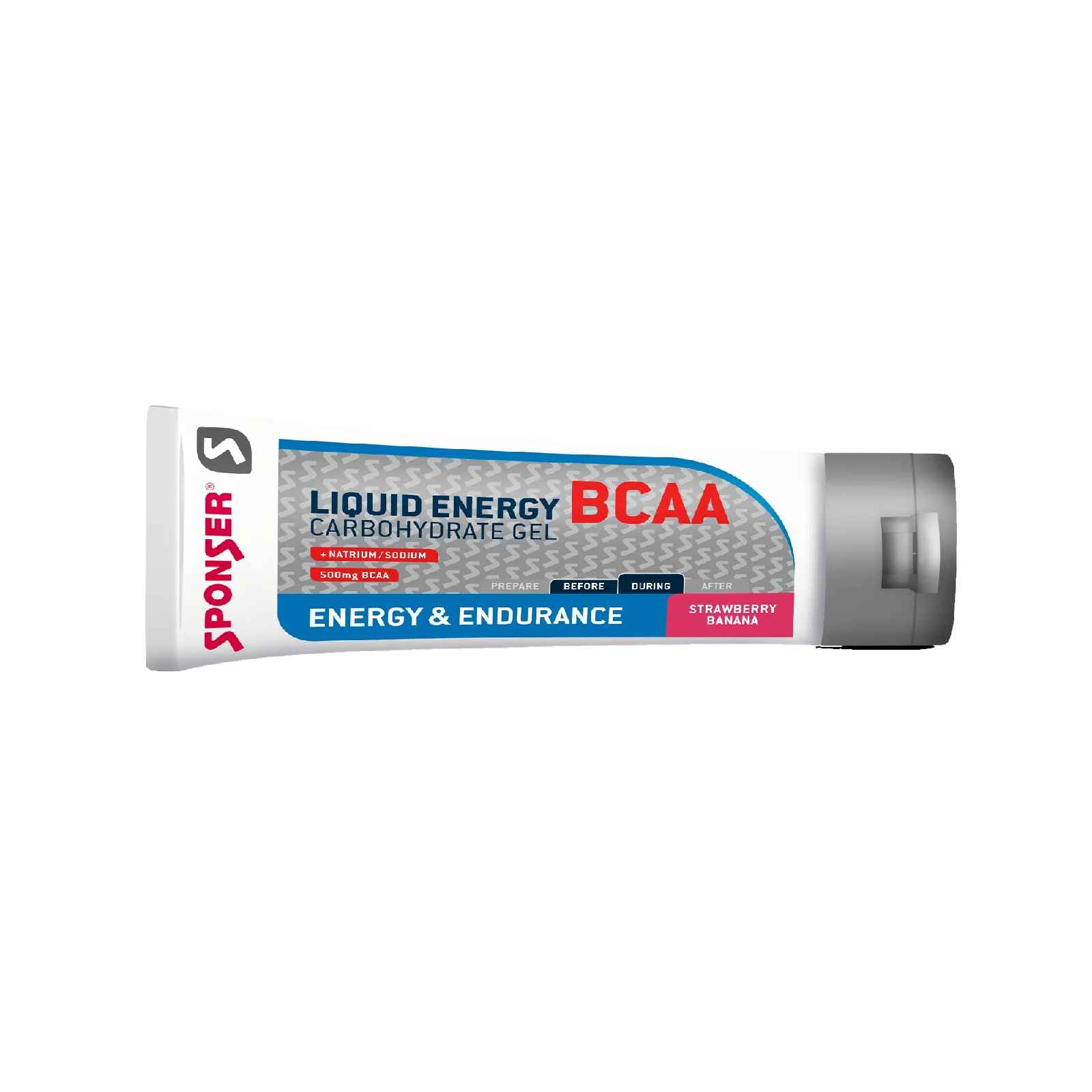 Gel Sponser Liquid Energy BCAA Strawberry Banana 70g