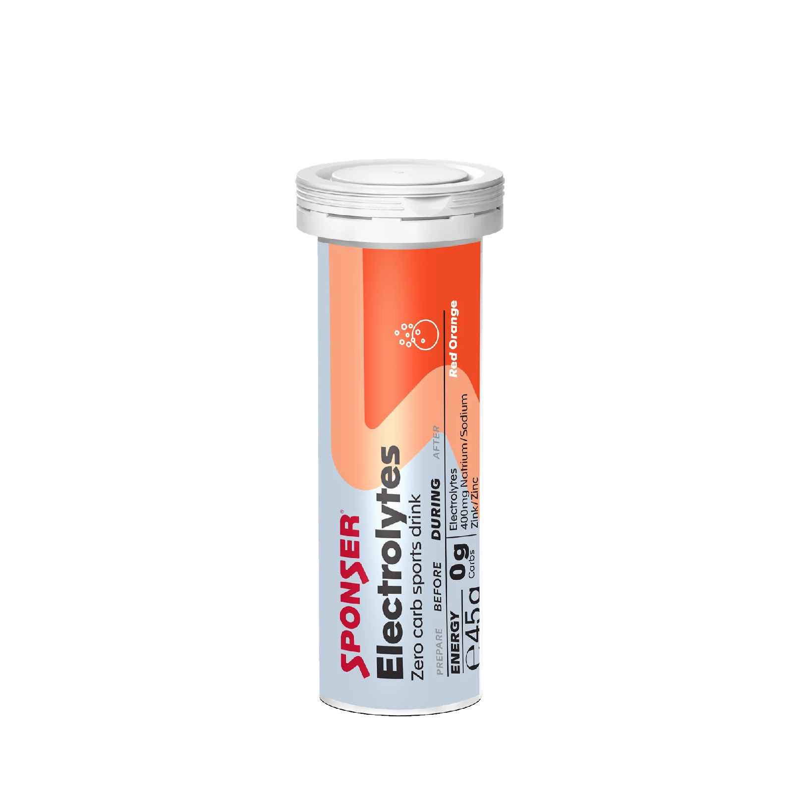 Alternative view of Pastilles Sponser Electrolytes Red/Orange