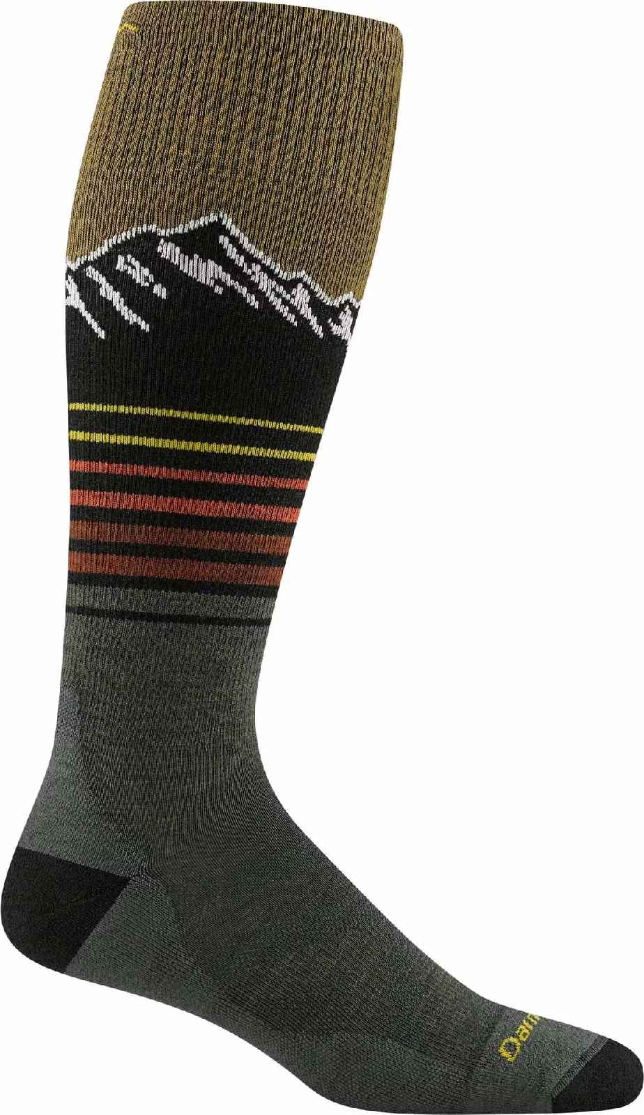 Chaussettes Darn Tough Ms Steep Lines OTC Men