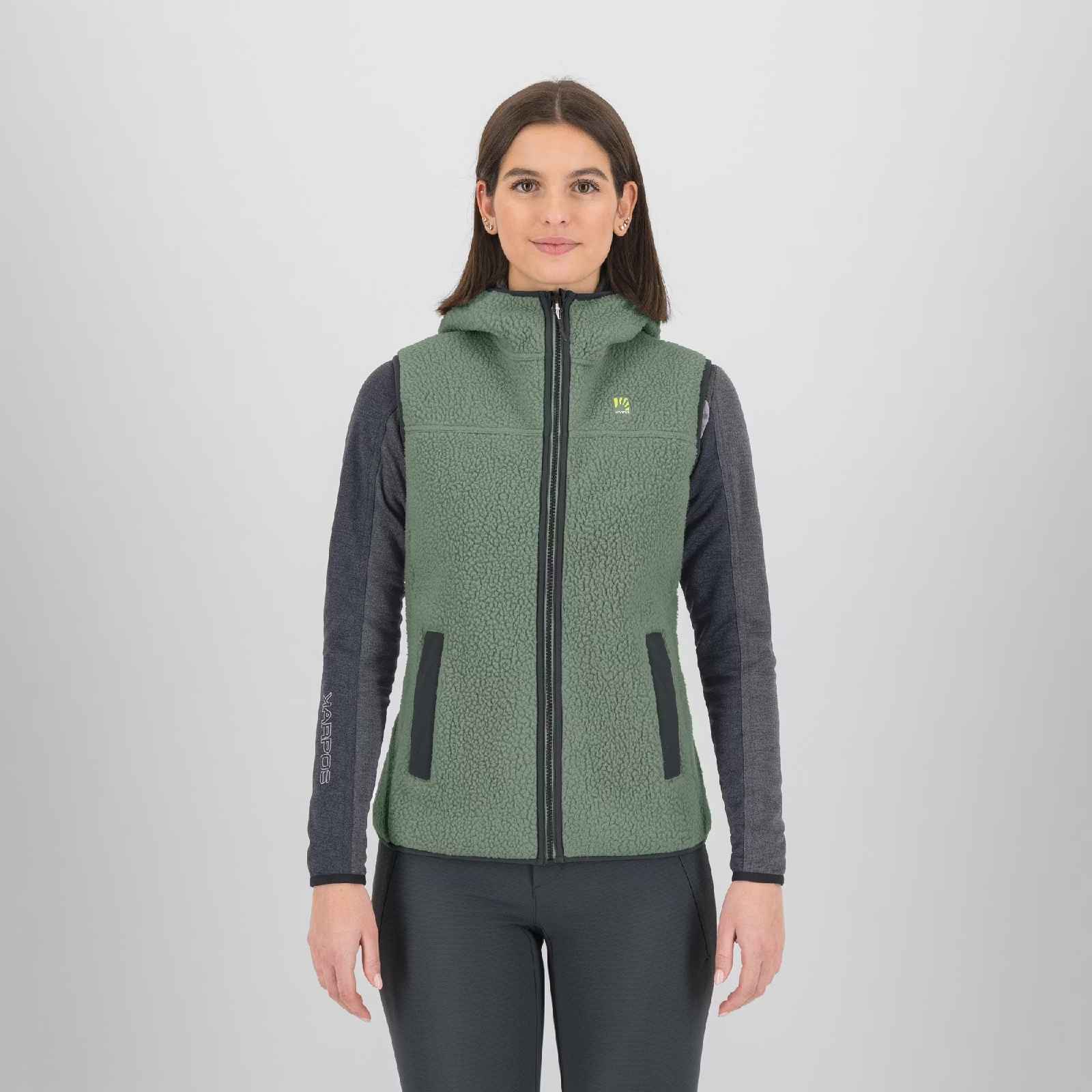Gilet Karpos Moiazza Retrò Hoodie Wmn